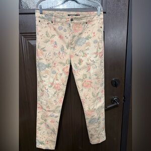 Ralph Lauren Floral Women Jeans - Cream, Pink, Blue